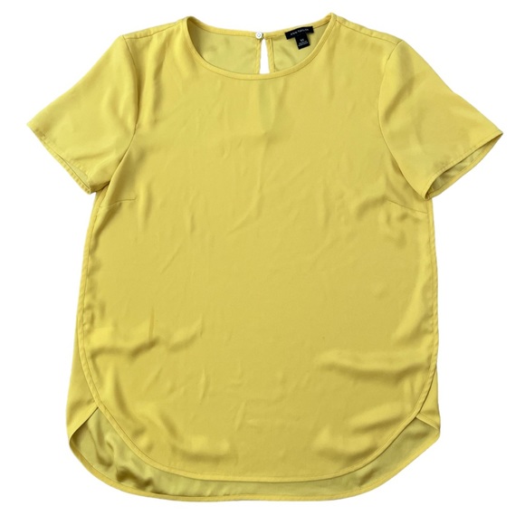 ANN TAYLOR | Yellow Top - Picture 1 of 3